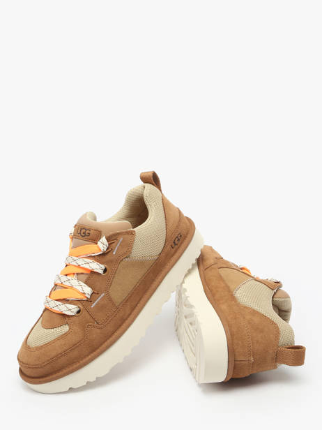 Sneakers Uit Leder Ugg Bruin men 1169493 ander zicht 3